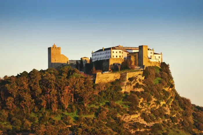 Framed Print : The medieval castle and Palmela village, Portugal Framed Print : The medieval castle and Palmela village, Portugal
