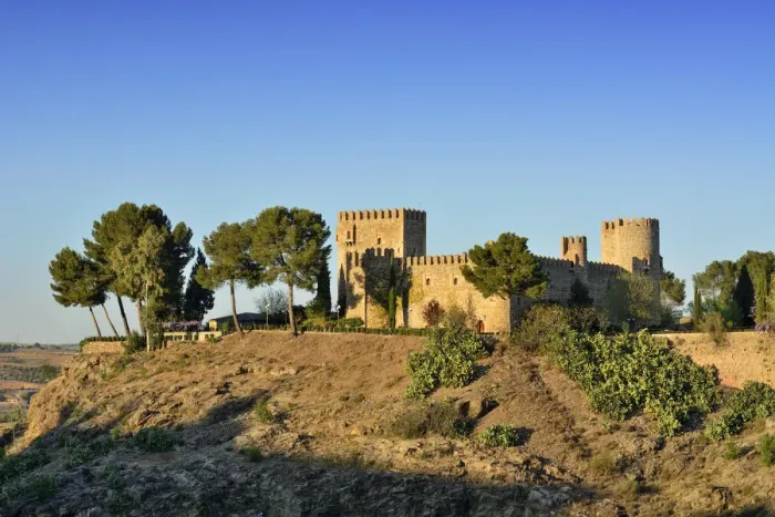 Framed Print : The medieval Castle of San Servando near the Tagus River Framed Print : The medieval Castle of San Servando near the Tagus River