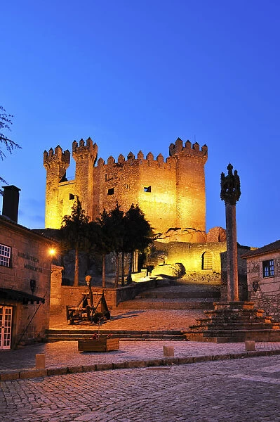 The medieval and historical castle of Penedono. Portugal