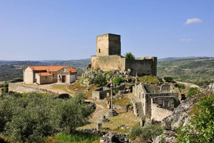 Framed Print : The medieval and historical village of Marialva. Portugal Framed Print : The medieval and historical village of Marialva. Portugal