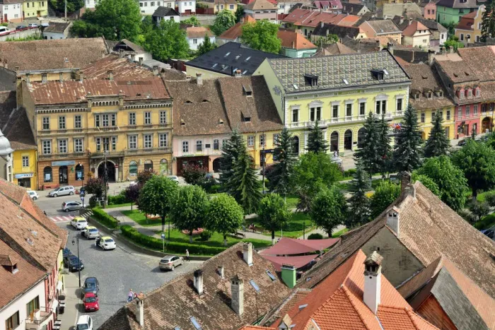 Framed Print : The medieval old town inside the citadel. A Unesco World Heritage Site. Sighisoara Framed Print : The medieval old town inside the citadel. A Unesco World Heritage Site. Sighisoara