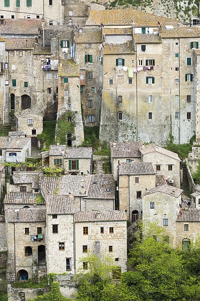 Medieval town of Sorano, Grosseto, Tuscany, Italy