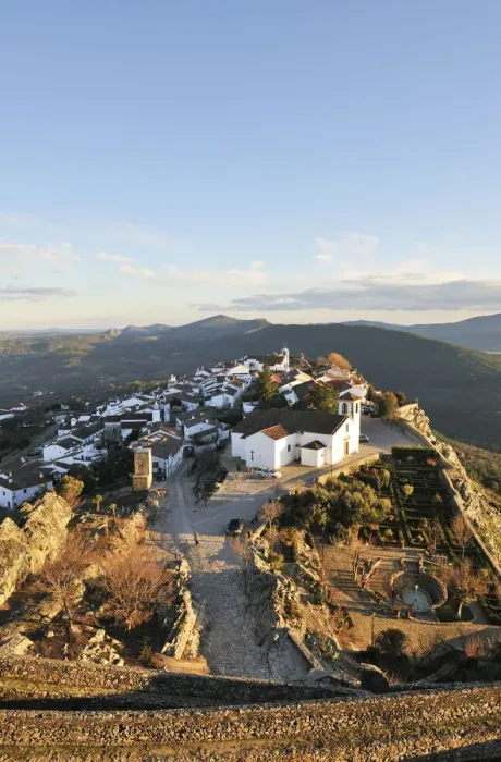 Framed Print : The medieval village of Marvao. Alentejo, Portugal Framed Print : The medieval village of Marvao. Alentejo, Portugal