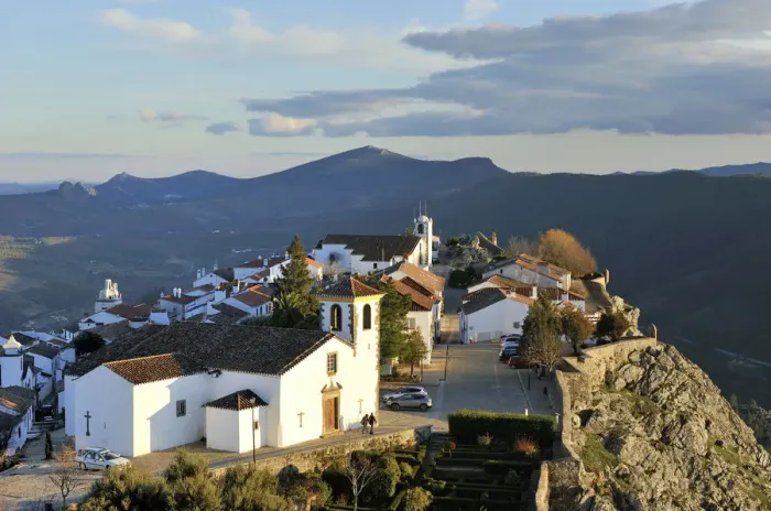 Framed Print : The medieval village of Marvao. Alentejo, Portugal Framed Print : The medieval village of Marvao. Alentejo, Portugal