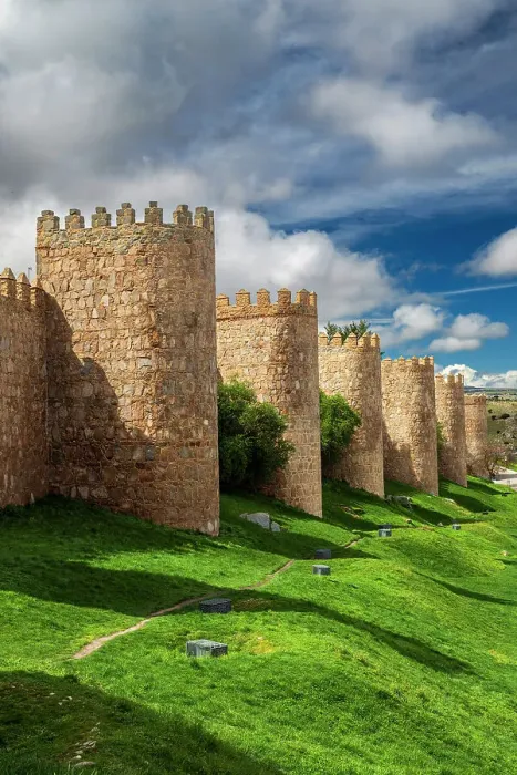Framed Print : Medieval walls, Avila, Castile and Leon, Spain Framed Print : Medieval walls, Avila, Castile and Leon, Spain
