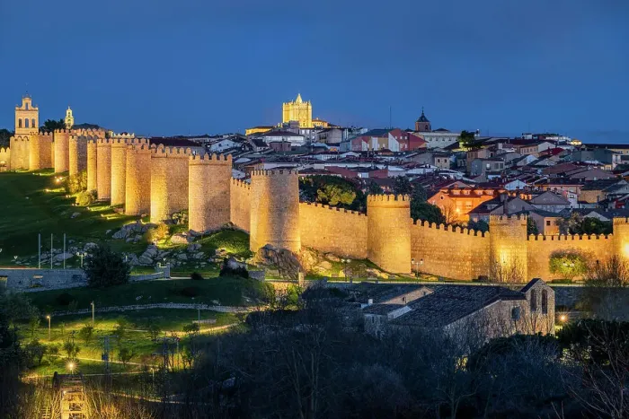 Framed Print : Medieval walls, Avila, Castile and Leon, Spain Framed Print : Medieval walls, Avila, Castile and Leon, Spain