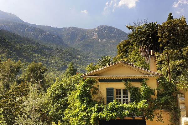 Mediterranean Garden and Country House Serre de la Madone, Menton, Provence-Alpes-Cote d Azur, French Riviera, France