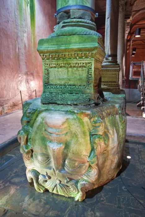 Framed Print : Medusa Head, Basilica Cistern, Istanbul, Turkey Framed Print : Medusa Head, Basilica Cistern, Istanbul, Turkey