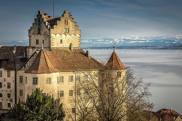 Meersburg Castle on Lake Constance, Baden-Wurttemberg, Germany