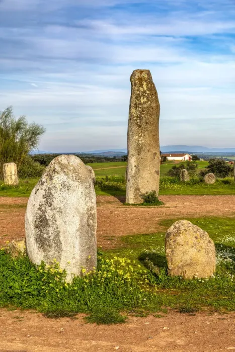 Framed Print : The Megalithic monuments of the Cromlech, Xarez, Monsaraz, Alentejo, Portugal Framed Print : The Megalithic monuments of the Cromlech, Xarez, Monsaraz, Alentejo, Portugal