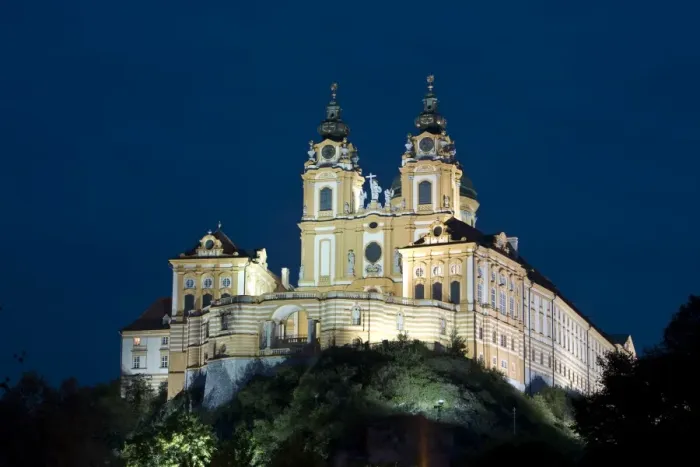 Framed Print : Melk Abbey, Melk, Wachau, Lower Austria, Austria Framed Print : Melk Abbey, Melk, Wachau, Lower Austria, Austria