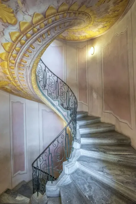 Framed Print : Melk, Wachau, Lower Austria, Austria, Europe. Staircase inside the Benedectine abbey Framed Print : Melk, Wachau, Lower Austria, Austria, Europe. Staircase inside the Benedectine abbey