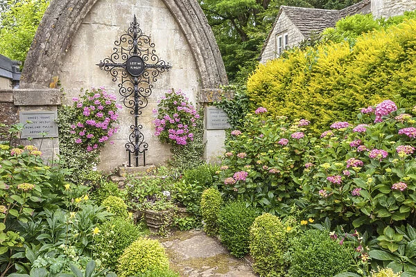 Memorial in the village of Castle Combe, Wiltshire, England