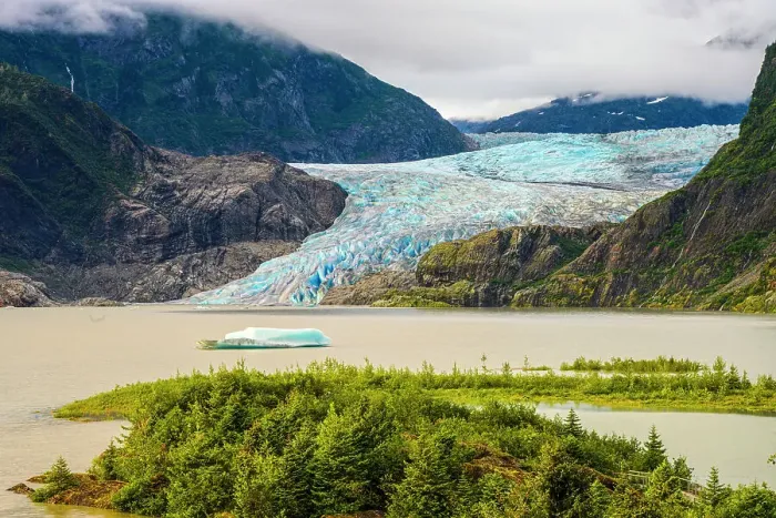 Framed Print : Mendenhall Glacier, Juneau, Alaska, USA Framed Print : Mendenhall Glacier, Juneau, Alaska, USA