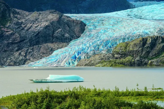 Framed Print : Mendenhall Glacier, Juneau, Alaska, USA Framed Print : Mendenhall Glacier, Juneau, Alaska, USA