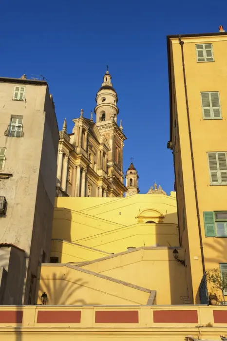 Framed Print : Menton, Cote Azur, France