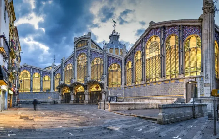 Framed Print : Mercado Central covered market, Valencia, Comunidad Valenciana, Spain Framed Print : Mercado Central covered market, Valencia, Comunidad Valenciana, Spain