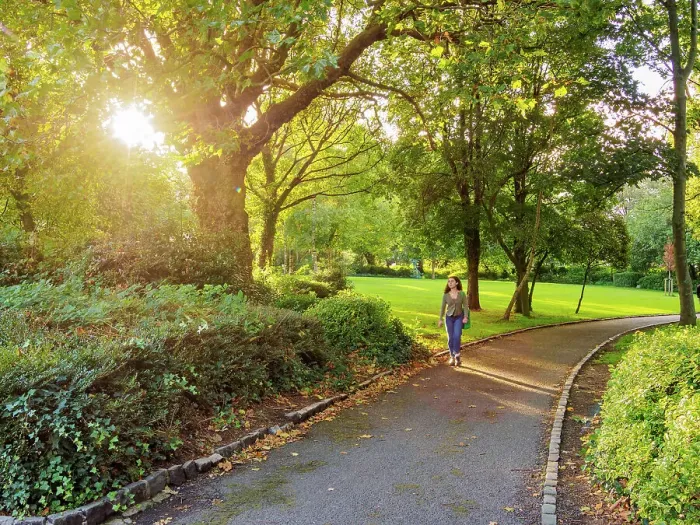 Framed Print : Merrion Square Park, Dublin, Ireland