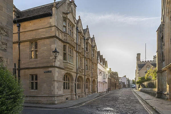 Merton Street, Oxford, Oxfordshire, England