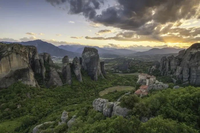Framed Print : Meteora - Kalambaka, Greece Framed Print : Meteora - Kalambaka, Greece