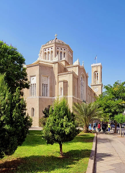The Metropolitan Cathedral of the Annunciation, Mitropoleos Square, Athens, Attica, Greece