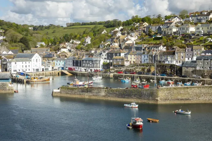 Framed Print : Mevagissey harbour, Cornwall, England, UK Framed Print : Mevagissey harbour, Cornwall, England, UK