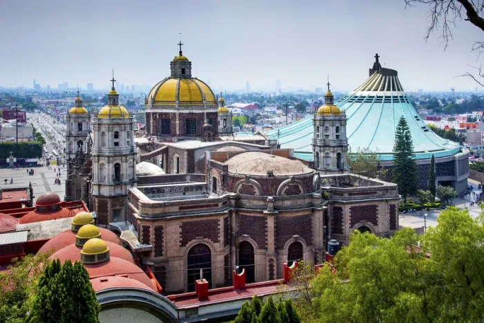 Framed Print : Mexico, Mexico City, Basilica of Our Lady of Guadalupe, La Villa de Guadalupe, National