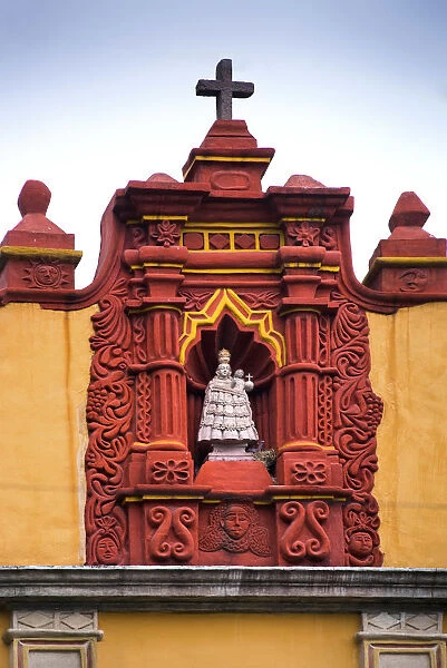 Mexico, Mexico City, San Angel, Historic District  /  Neighborhood, Historic Building