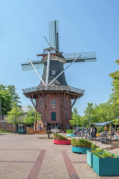 Meyers mill, Papenburg, Emsland, Lower Saxony, Germany