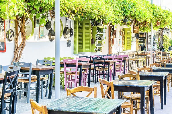 The Meze Academy restaurant, Kos Town, Kos, Dodecanese Islands, Greece