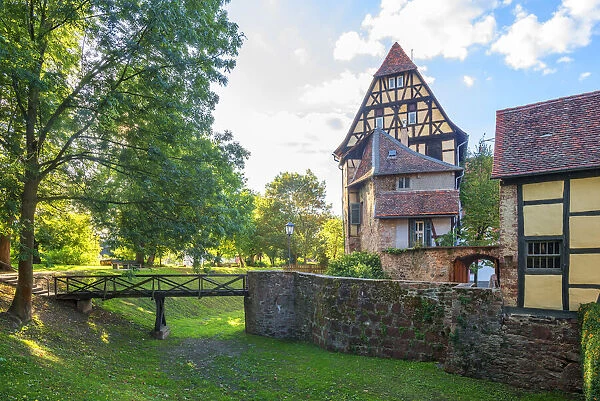 Michelstadt castle, Michelstadt, Odenwald, Hesse, Germany