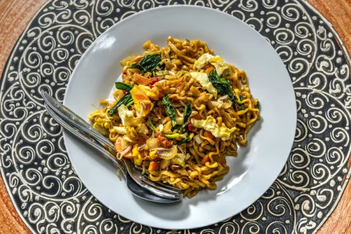 Framed Print : Mie goreng or fried noodles dish, Yogyakarta, Java, Indonesia Framed Print : Mie goreng or fried noodles dish, Yogyakarta, Java, Indonesia
