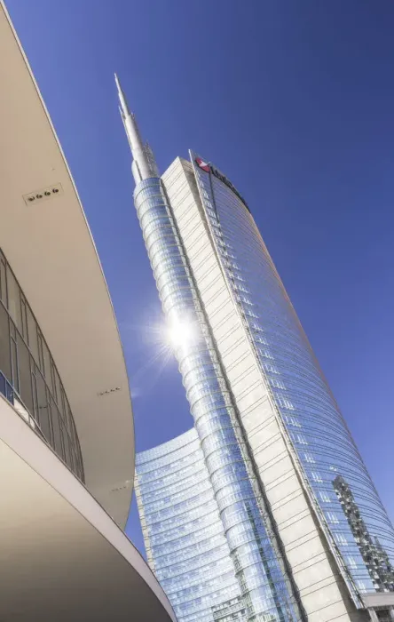 Framed Print : Milan, Porta Nuova District, Lombardy, Italy. The Unicredit Tower Framed Print : Milan, Porta Nuova District, Lombardy, Italy. The Unicredit Tower