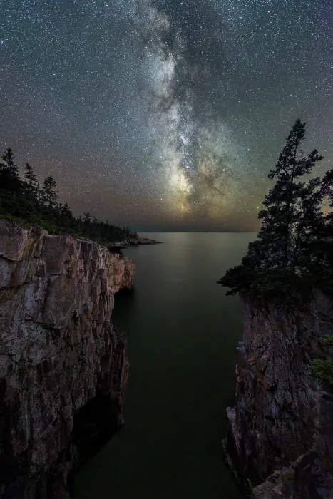 Framed Print : Milky Way at Ravens Nest, Schoodic Peninsula, Acadia National Park, Maine, USA Framed Print : Milky Way at Ravens Nest, Schoodic Peninsula, Acadia National Park, Maine, USA