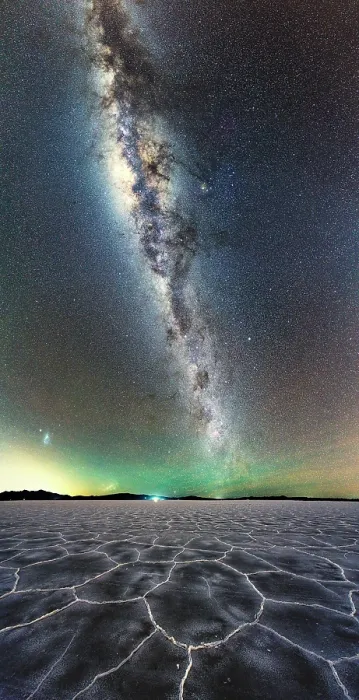 Framed Print : Milky Way over salt ponds, Salinas Grandes, Jujuy, Argentina Framed Print : Milky Way over salt ponds, Salinas Grandes, Jujuy, Argentina