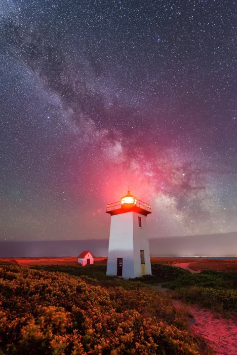 Framed Print : Milky Way over Wood End Lighthouse with red fresnel, Cape Cod, Provincetown, Massachusetts, USA Framed Print : Milky Way over Wood End Lighthouse with red fresnel, Cape Cod, Provincetown, Massachusetts, USA