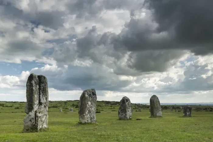 Framed Print : Minions Stone Circle on Bodmin Moor, Cornwall, England Framed Print : Minions Stone Circle on Bodmin Moor, Cornwall, England