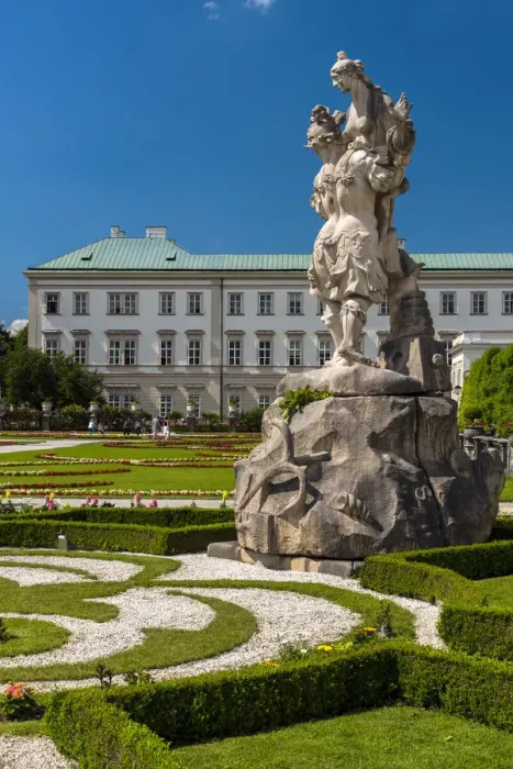 Framed Print : Mirabell Palace and gardens, Salzburg, Austria Framed Print : Mirabell Palace and gardens, Salzburg, Austria