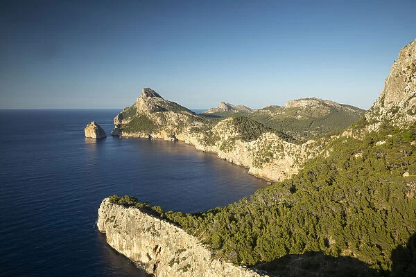 Mirador Es Colomer, Cap Formentor, Serra de Tramuntana, Mallorca (Majorca), Balearic Islands, Spain