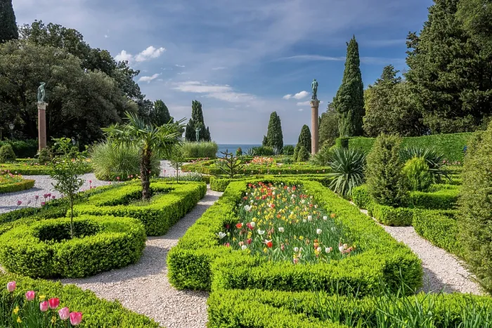 Framed Print : Miramare Park, Grignano, Friuli-Venezia Giulia, Italy Framed Print : Miramare Park, Grignano, Friuli-Venezia Giulia, Italy
