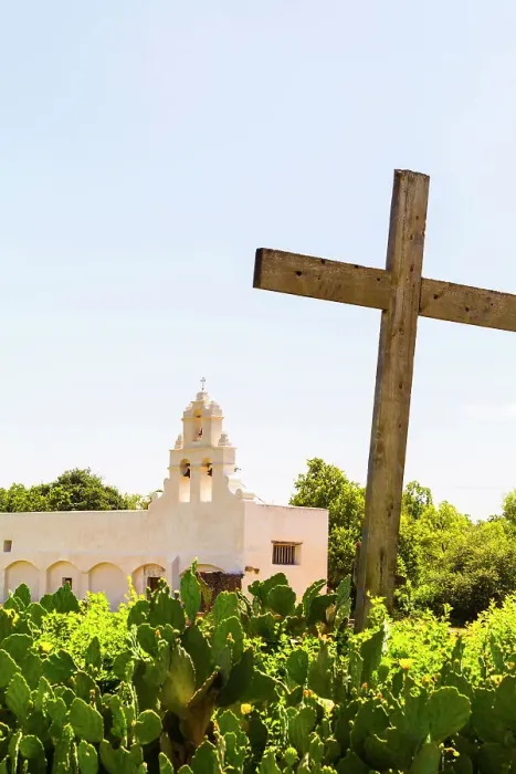 Framed Print : Mission San Juan Capistrano, San Antonio, Texas, USA