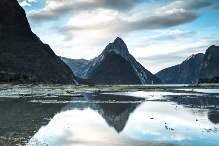 Framed Print : Mitre Peak, Milford Sound, Fiordland National Park, South Island, New Zealand Framed Print : Mitre Peak, Milford Sound, Fiordland National Park, South Island, New Zealand
