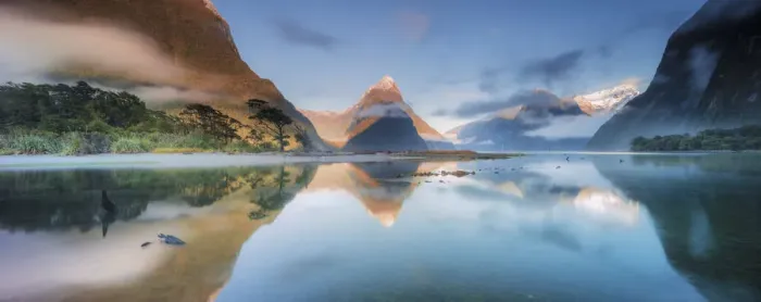 Framed Print : Mitre Peak, Milford Sound, South Island, New Zealand Framed Print : Mitre Peak, Milford Sound, South Island, New Zealand