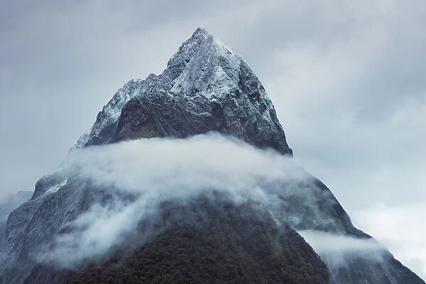 Mitre Peak - New Zealand, South Island, Southland, Fiordland, Milford Sound