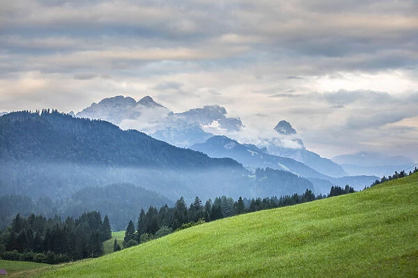Mittenwald, Karwendel, Alps, Bavaria, Germany, Europe