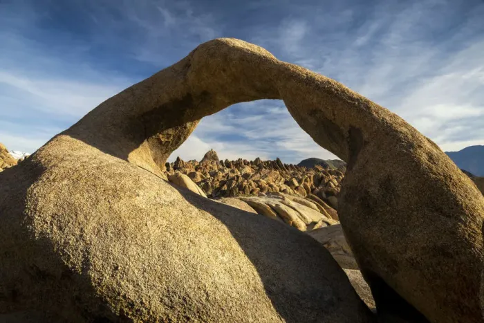 Framed Print : Mobius Arch, Lone Pine, California, USA Framed Print : Mobius Arch, Lone Pine, California, USA