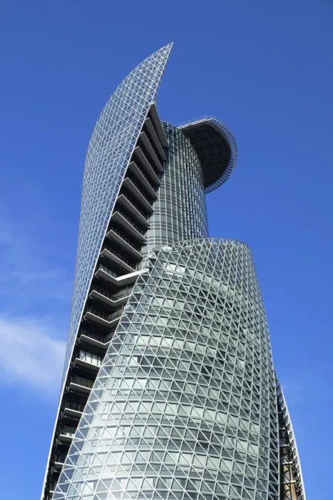 Framed Print : Mode Gakuen Spiral Towers, Nagoya, Japan Framed Print : Mode Gakuen Spiral Towers, Nagoya, Japan