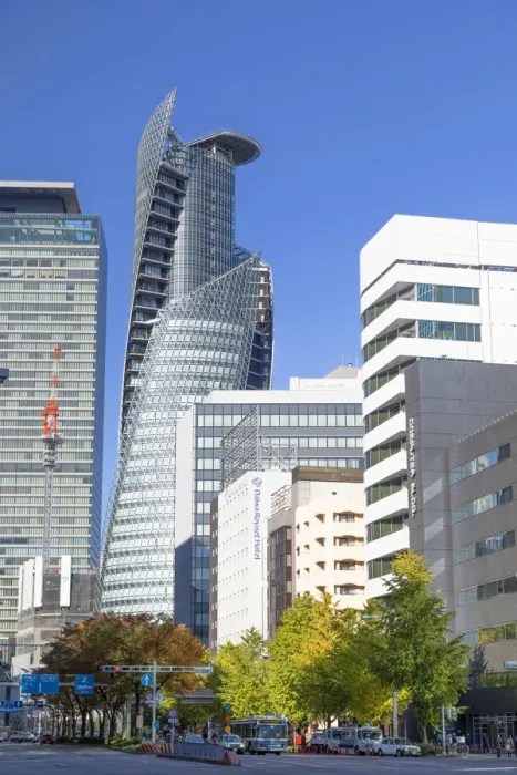 Framed Print : Mode Gakuen Spiral Towers, Nagoya, Japan