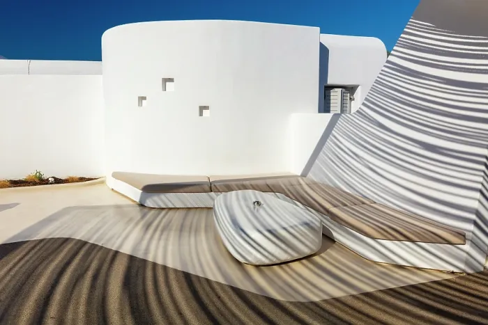 Framed Print : Modern whitewashed house, Chora (Mykonos Town), Mykonos, Cyclades Islands, Greece, Europe