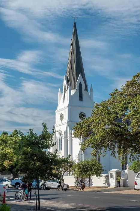 Framed Print : Moedergemeente church, Stellenbosch, Western Cape, South Africa Framed Print : Moedergemeente church, Stellenbosch, Western Cape, South Africa